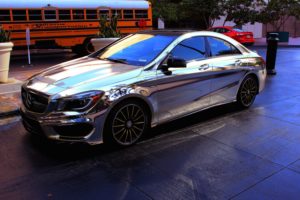 Chrome & metallic wraps offer a touch of style and elegance at lower cost.